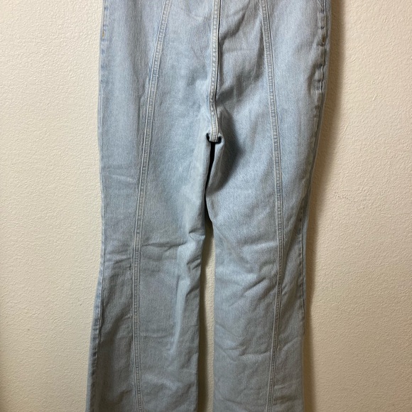 We The Free Florence High waisted Flair Light Wash Jeans 70’s women's Size 29 - Picture 8 of 13